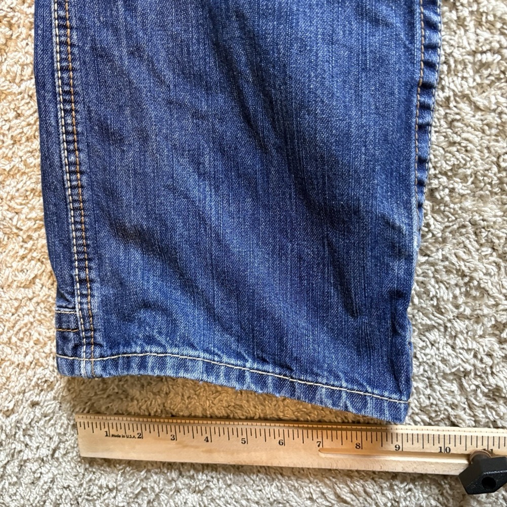 Ariat M4 Relaxed Boot Cut Jeans Fire Resistant Mens 34x32.5 Distressed - Picture 2 of 8
